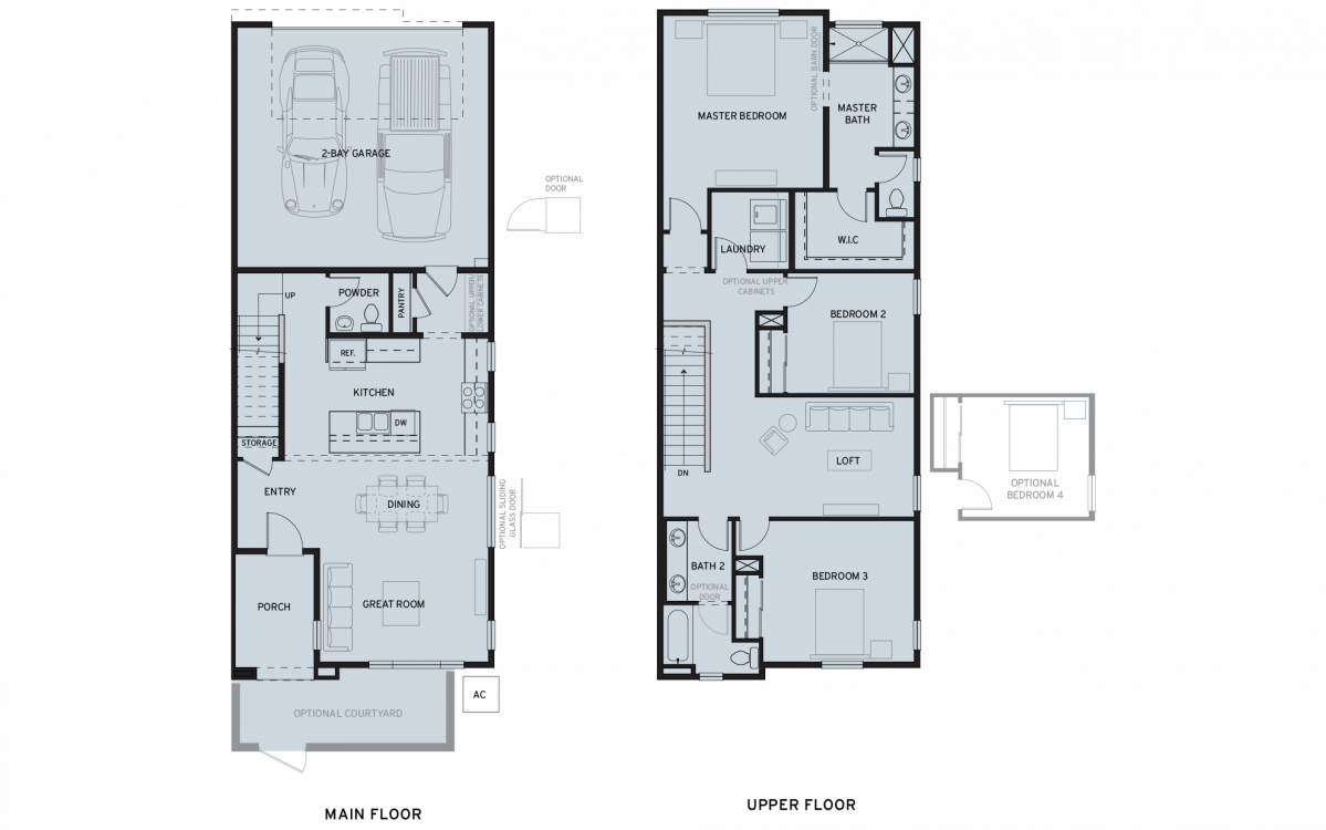 New Home Floorplans New Homes Sacramento Ca Riverchase